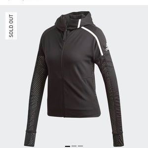 ADIDAS Z.N.E. FAST-RELEASE MESH ZIP-UP HOODIE black sold out